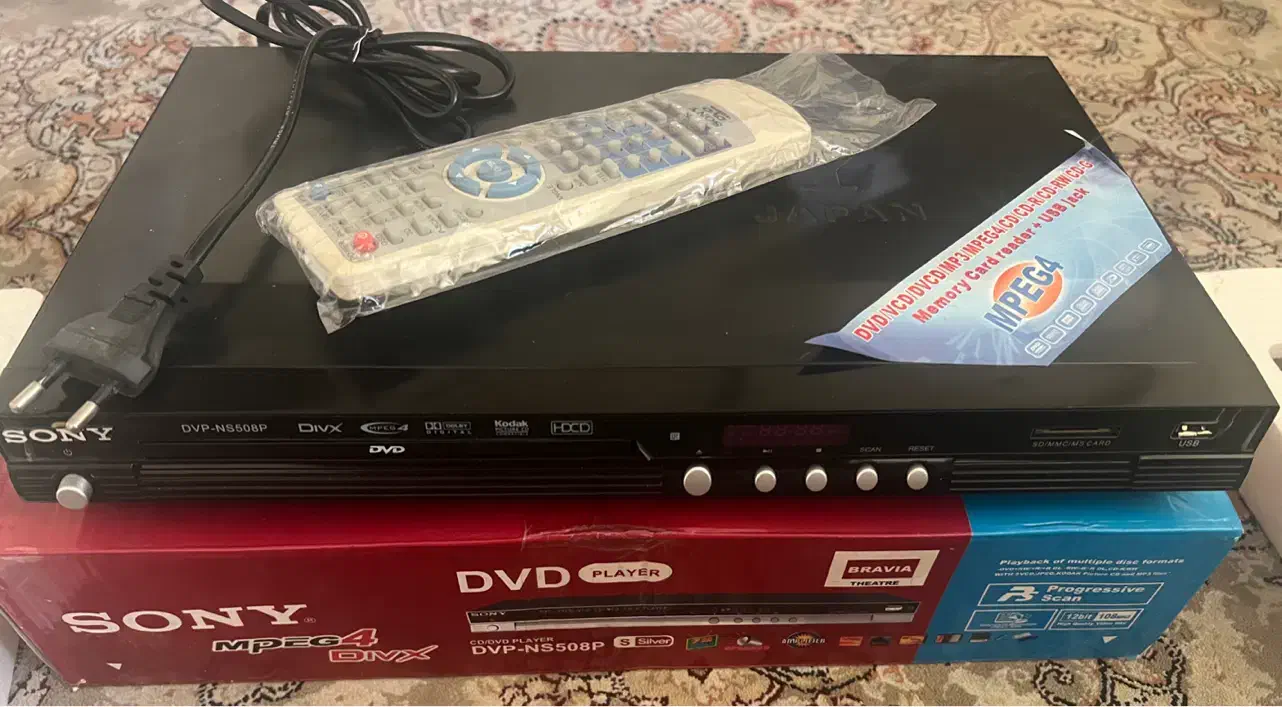 DVD PLAYER SONY|پخش‌کننده DVD و ویدیو|تهران, هاشمی|دیوار