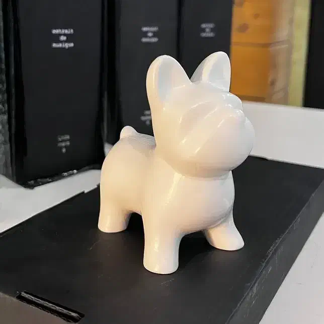 مجسمه دکوری طرح مینیمال فیگور سگ بولداگ|مجسمه، تندیس، ماکت|شیراز, ارم|دیوار