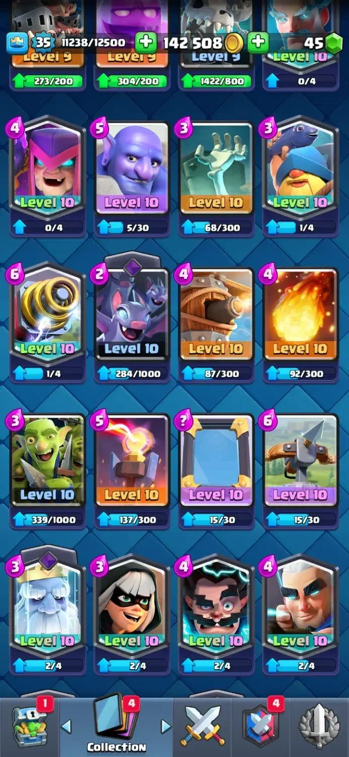 پک کلی فروش کلش اف کلنز و کلش رویال|کنسول، بازی ویدئویی و آنلاین|تهران, خلیج فارس|دیوار