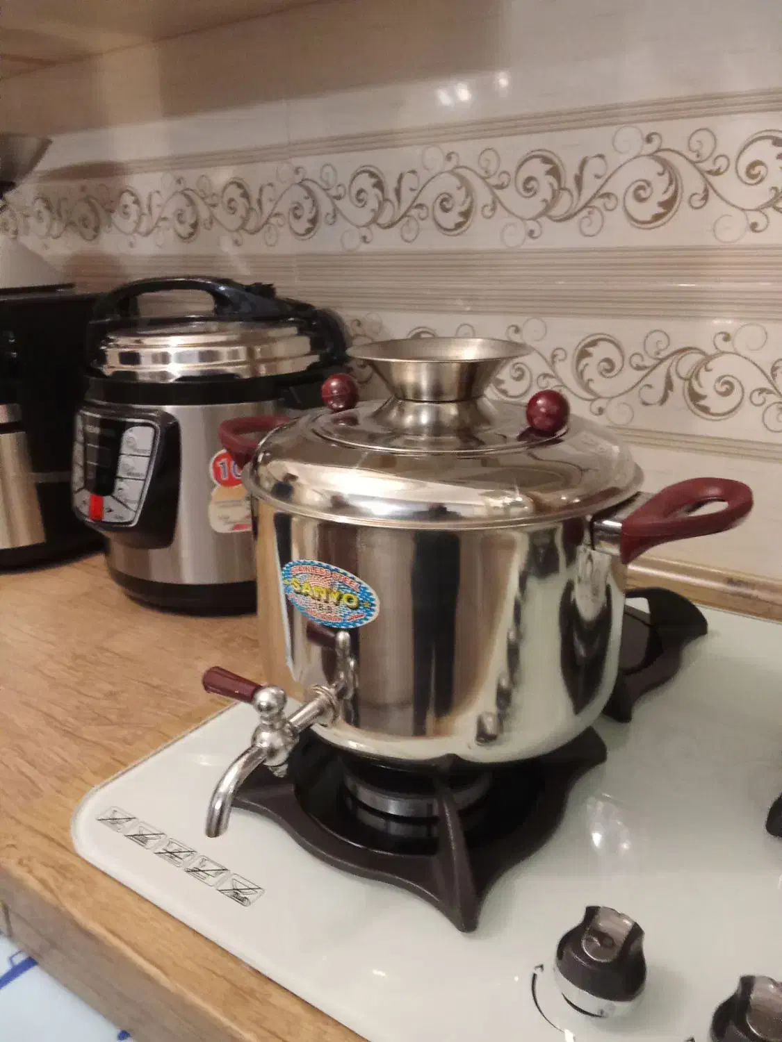 کتری سماوری رو گازی|قوری، کتری، قهوه‌ساز دستی|تبریز, |دیوار