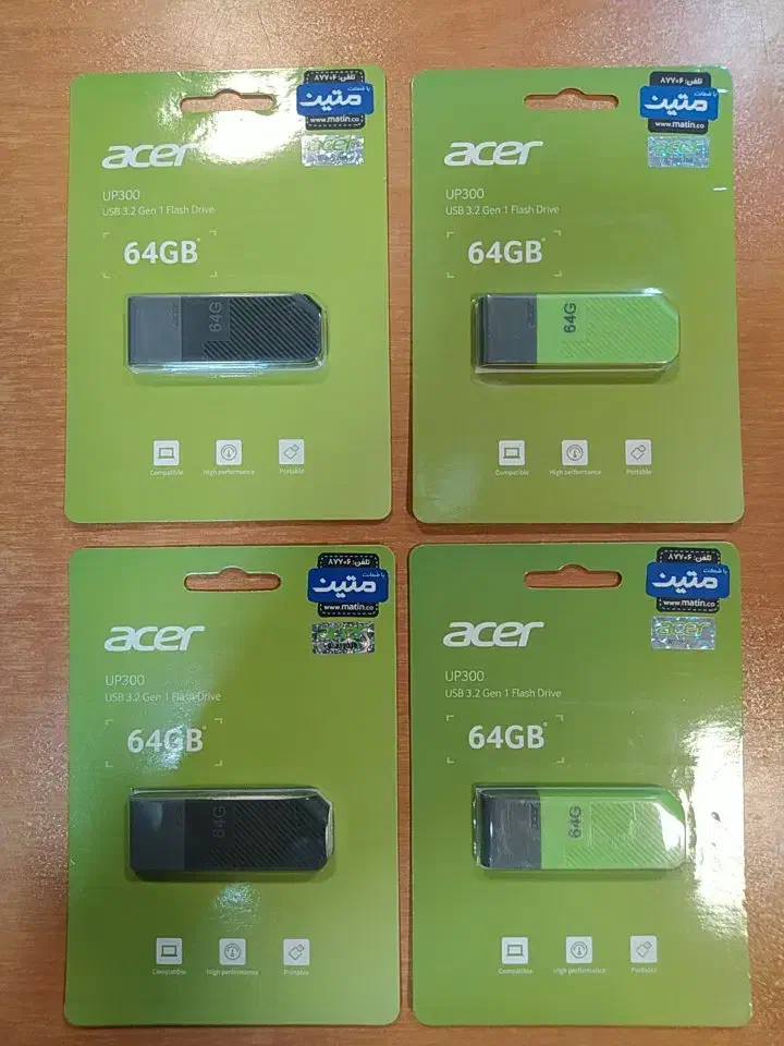 فلش 64g Acer|قطعات و لوازم جانبی رایانه|گرگان, |دیوار