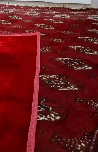 دوعددفرش ترکمن|فرش|آق قلا, |دیوار