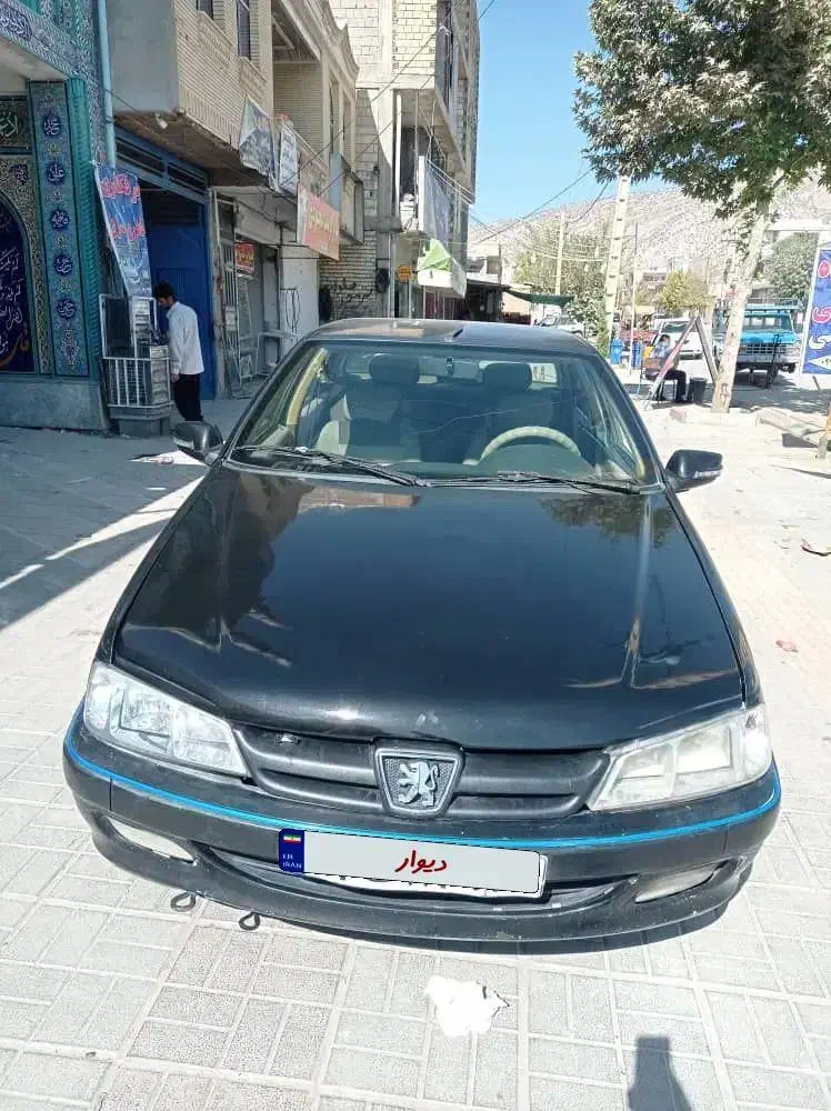 پژو پارس مشکی عروسک داشبورد جدید|خودرو سواری و وانت|لردگان, |دیوار