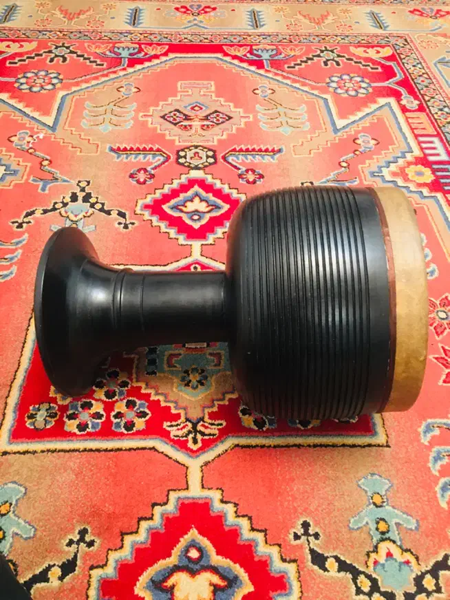 تمبک حلمی|سازهای سنتی|خرم‌آباد, |دیوار