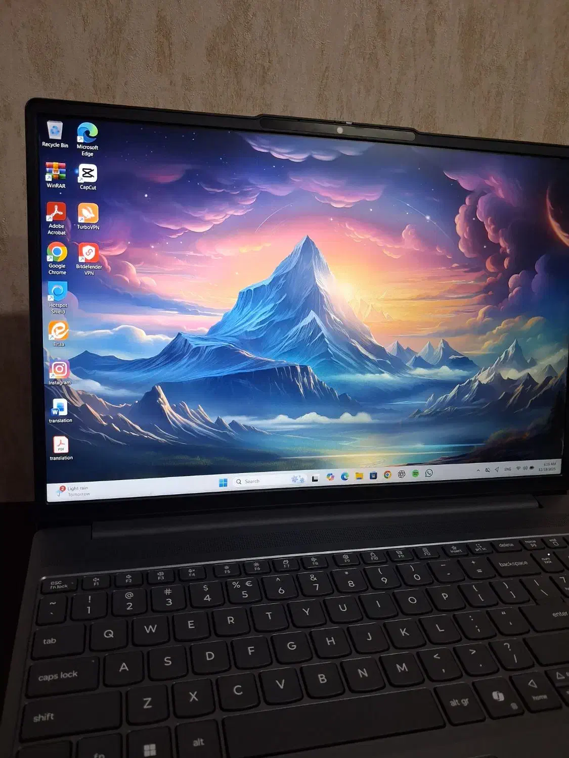 لپ تاپ idea pad slim 3|رایانه همراه|قم, زنبیل آباد|دیوار