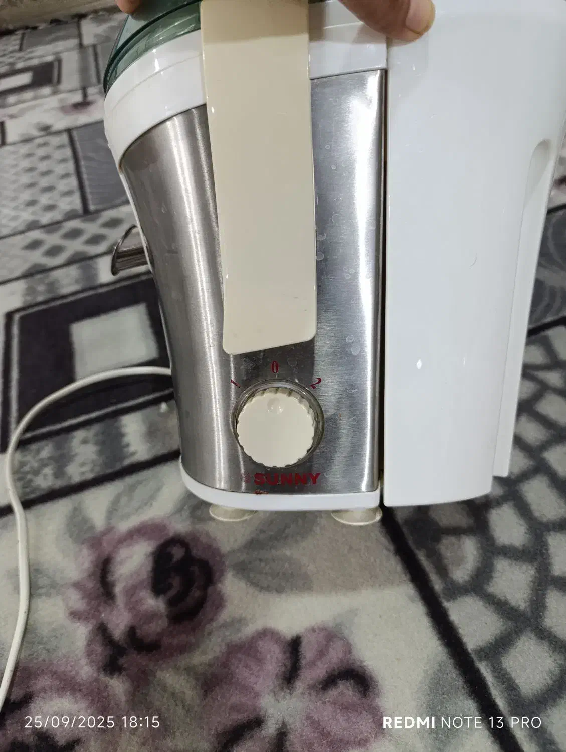 آب میوه گیر سونی استیل|آبمیوهگیر و آبمرکباتگیر|شیراز, پودنک|دیوار