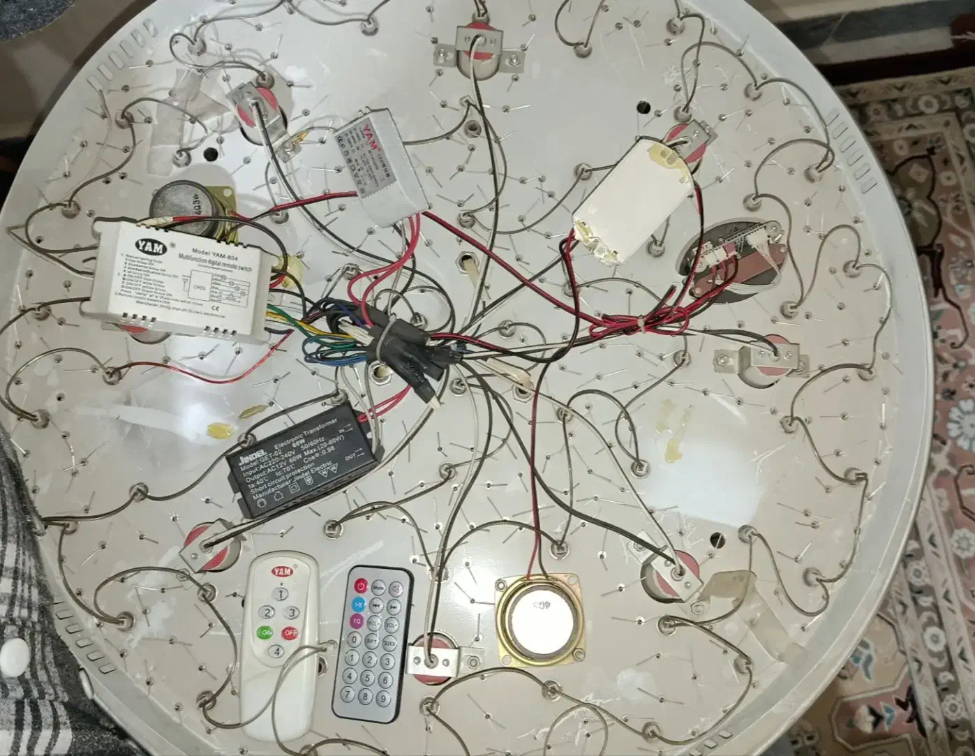 لوستر سقفی|لوستر و چراغ آویز|همدان, |دیوار