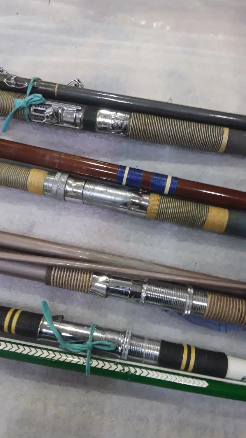 چوبهای سه تکه وچهارتکه کلکسیونی|ماهیگیری|برازجان, |دیوار