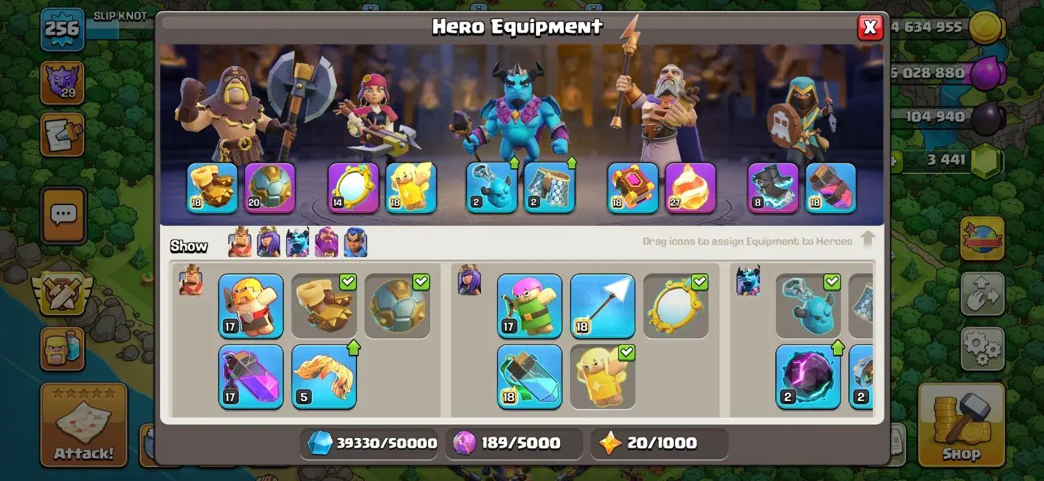 اکانت بازی کلش آف کلنز|کنسول، بازی ویدئویی و آنلاین|سلمانشهر, |دیوار