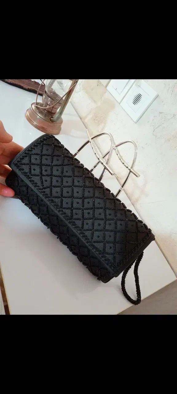 کیف دستی منجوق دوزی شده|کیف، کفش، کمربند|سرپل ذهاب, |دیوار