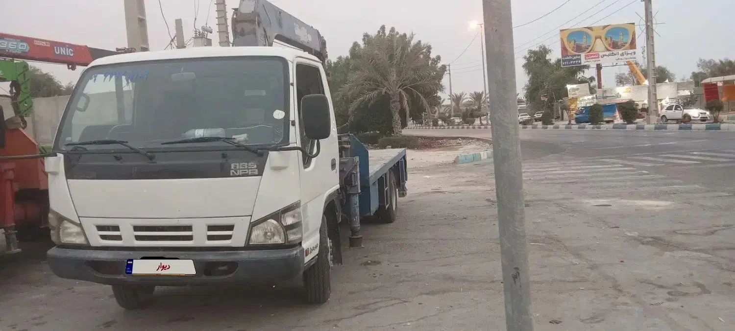 فروش بوم تراک ۵تن ایسوز|خودرو سنگین|بوشهر, |دیوار