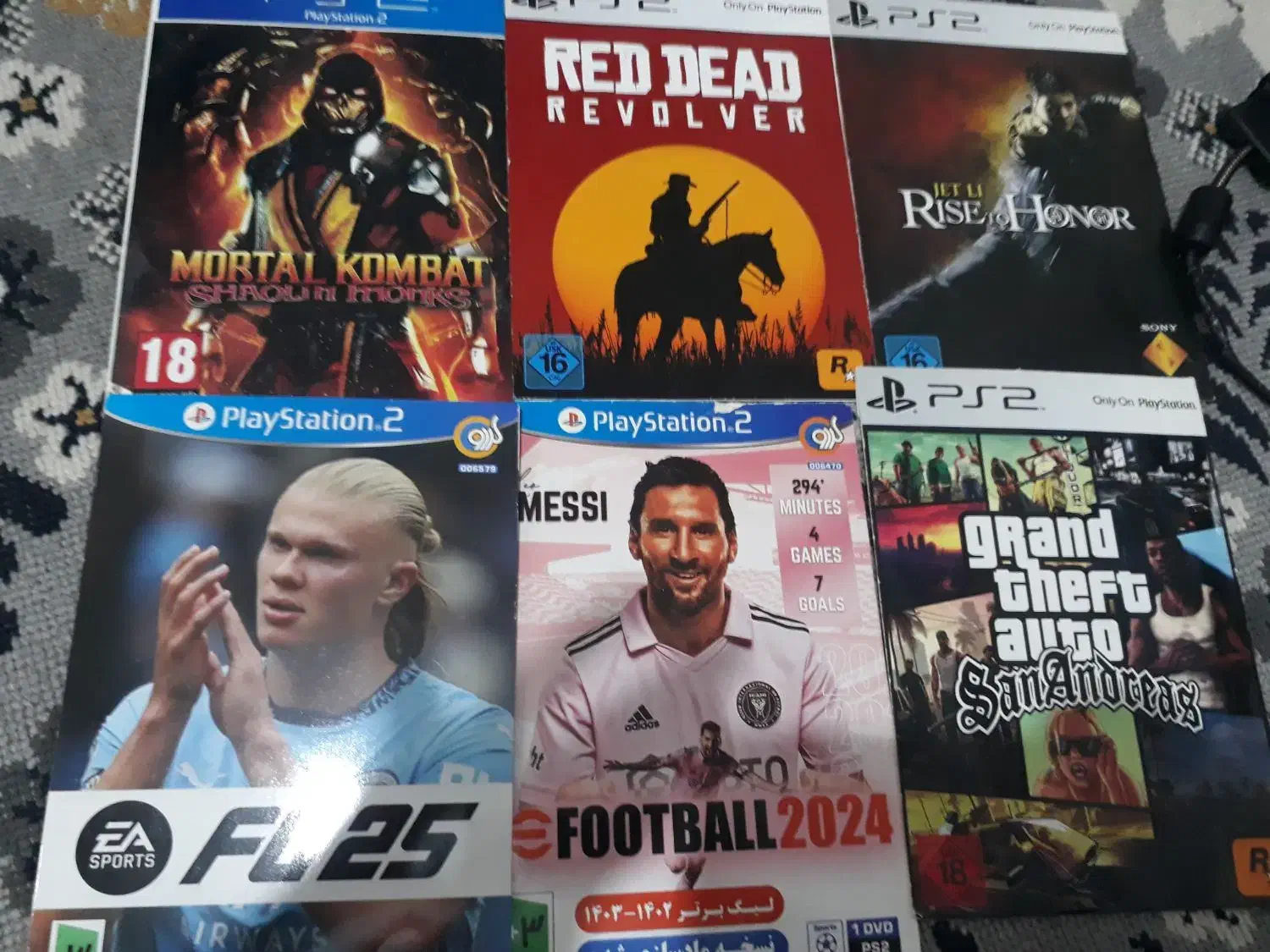 سونی2 پلی استیشن2 (آکبند) فلشخور *دسته بیسیم پلمپ*|کنسول، بازی ویدئویی و آنلاین|رشت, یخسازی|دیوار