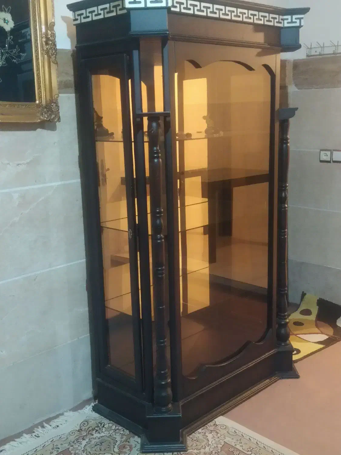 بوفه چوبی|بوفه، ویترین، کنسول|هشتگرد, مدرس|دیوار