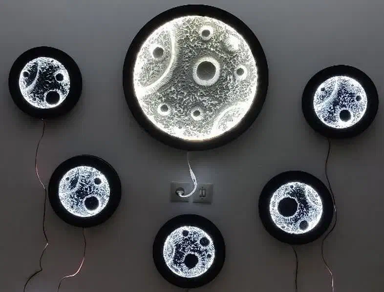 چراغ خواب|چراغ خواب و آباژور|کاشان, درب اصفهان|دیوار