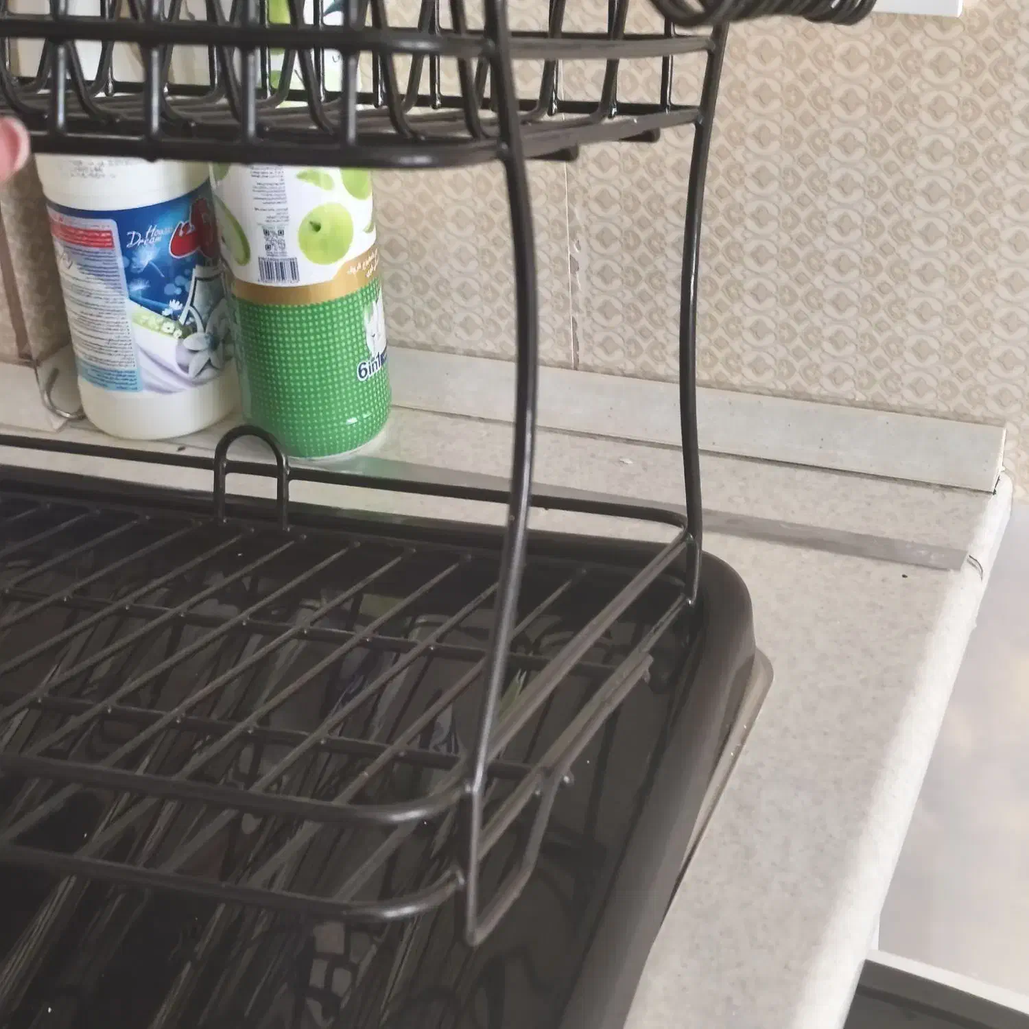 جا ظرفی رومیزی|آب‌چکان و نظم‌دهنده ظروف|گلبهار, شهر جدید گلبهار|دیوار