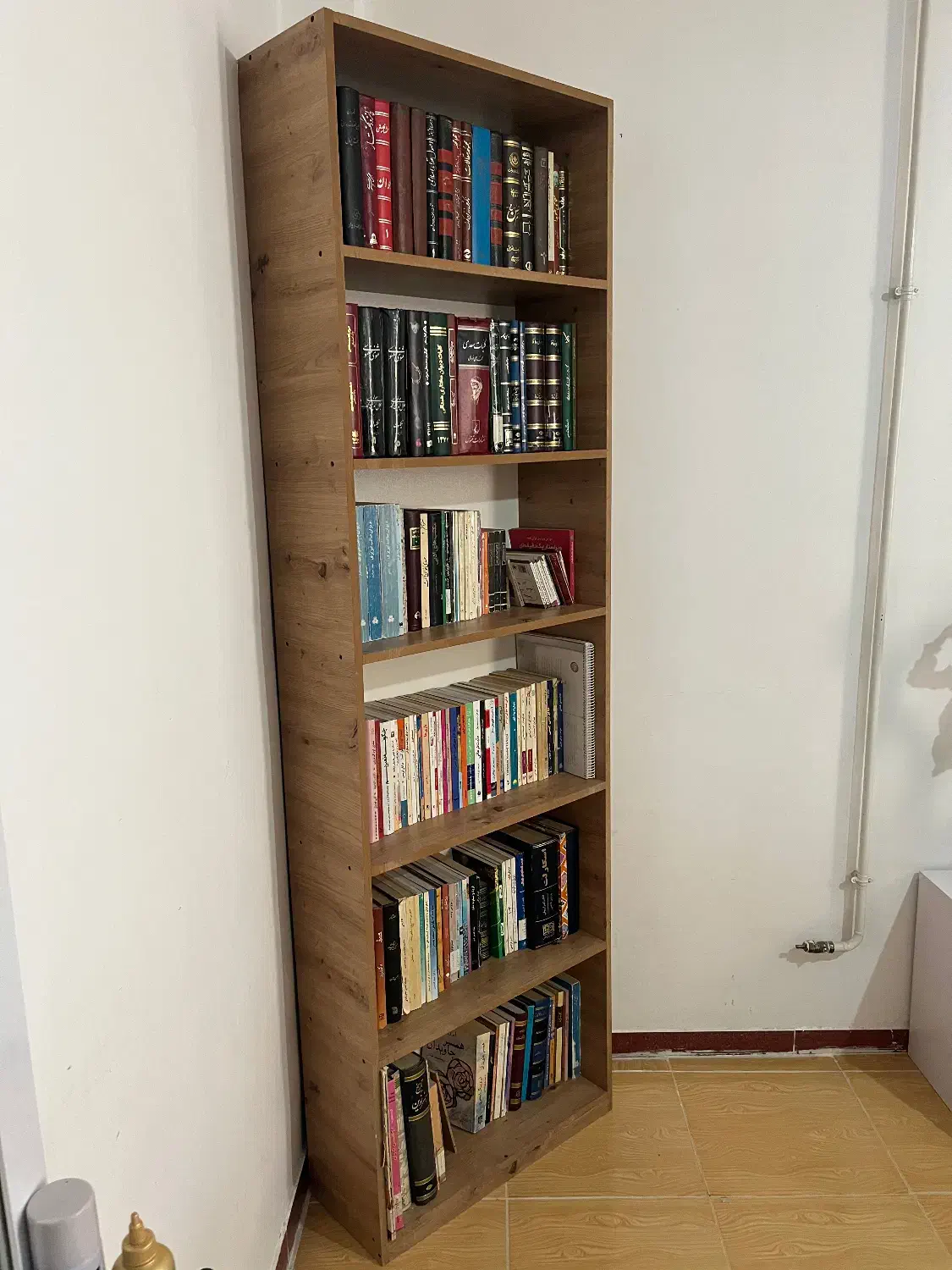 کتابخانه ام دی اف|کتابخانه، شلف، قفسه‌های دیواری|سنندج, |دیوار