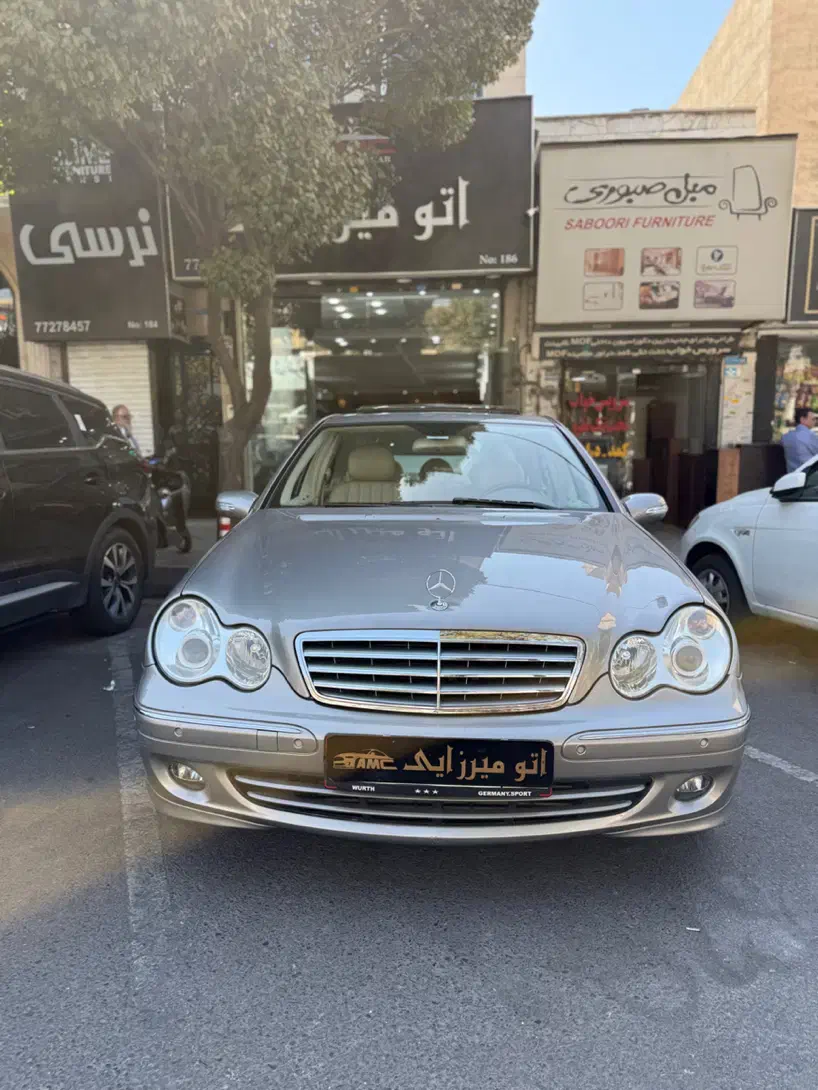 بنز c200 مدل2006 فوق استثنایی نقدواقساط|خودرو سواری و وانت|تهران, علم و صنعت|دیوار