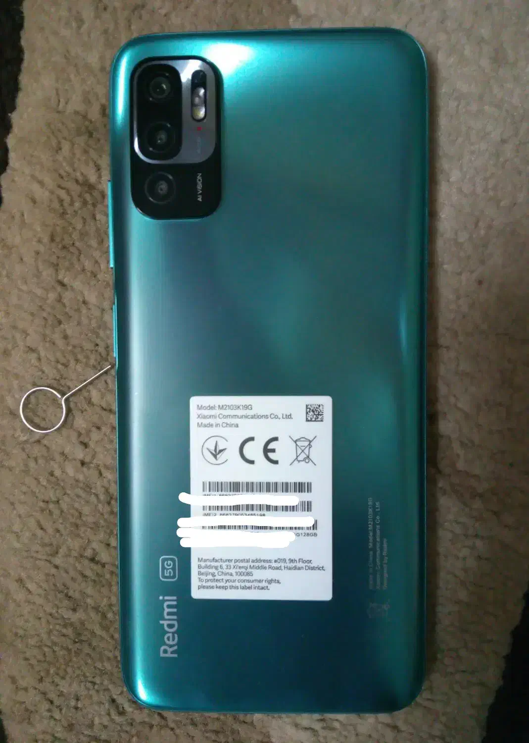 شیائومی REDMI NOTE 10 حافظه 128رام 8 گیگ|موبایل|شهریار, شهریار|دیوار