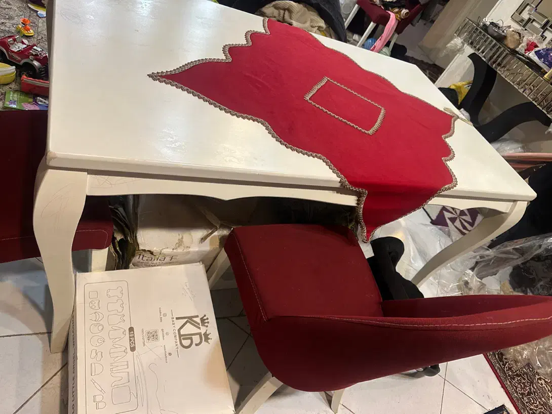 میز ناهارخوری ۶ نفره|میز و صندلی غذاخوری|مشهد, آزادشهر|دیوار