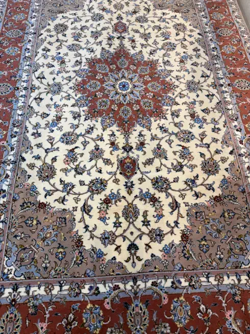 فرش دستبافت ۶ متری کاشان اکبند|فرش|تهران, باغ فیض|دیوار