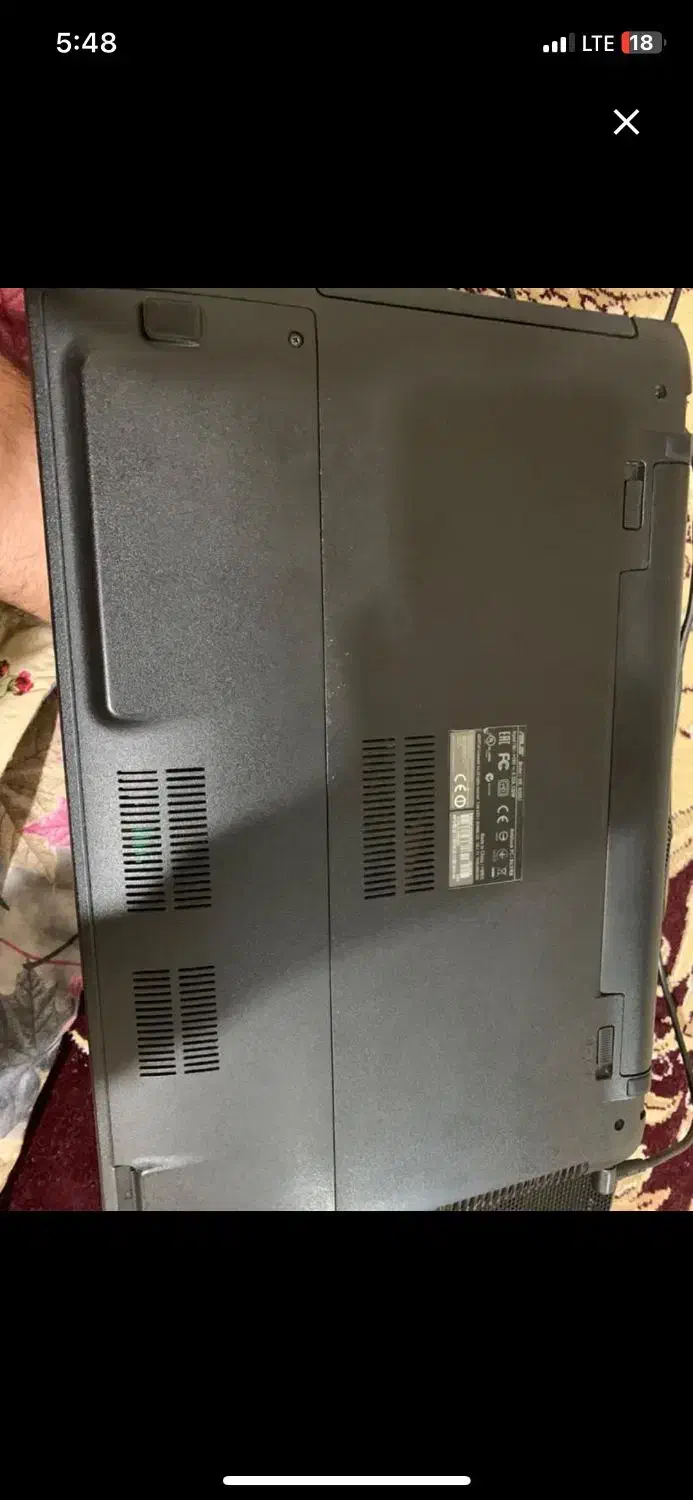 لپتاپ گیمینگ Asus رام۱۲|رایانه همراه|کاشان, معلم|دیوار