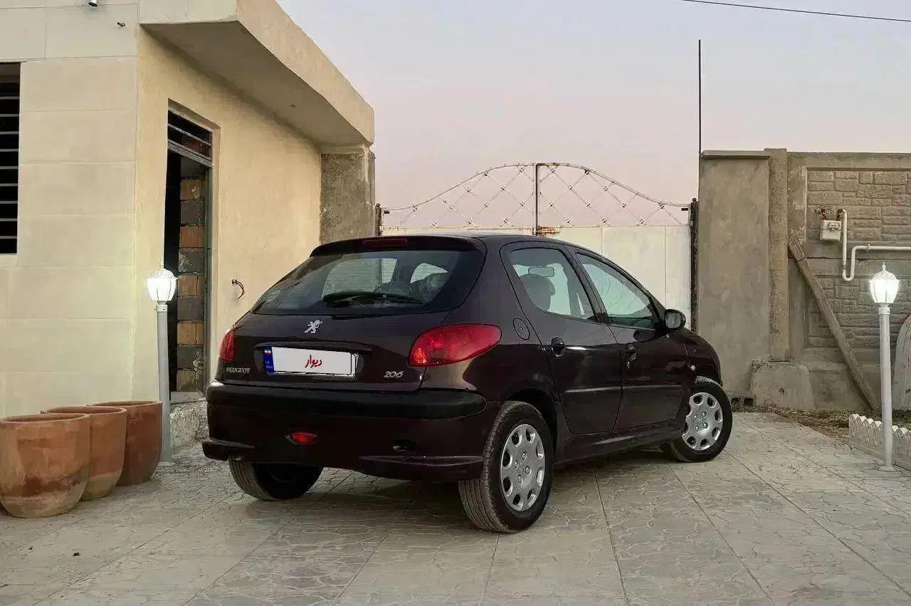 206 تیپ 5 مدل آخر 97|خودرو سواری و وانت|ایلام, |دیوار