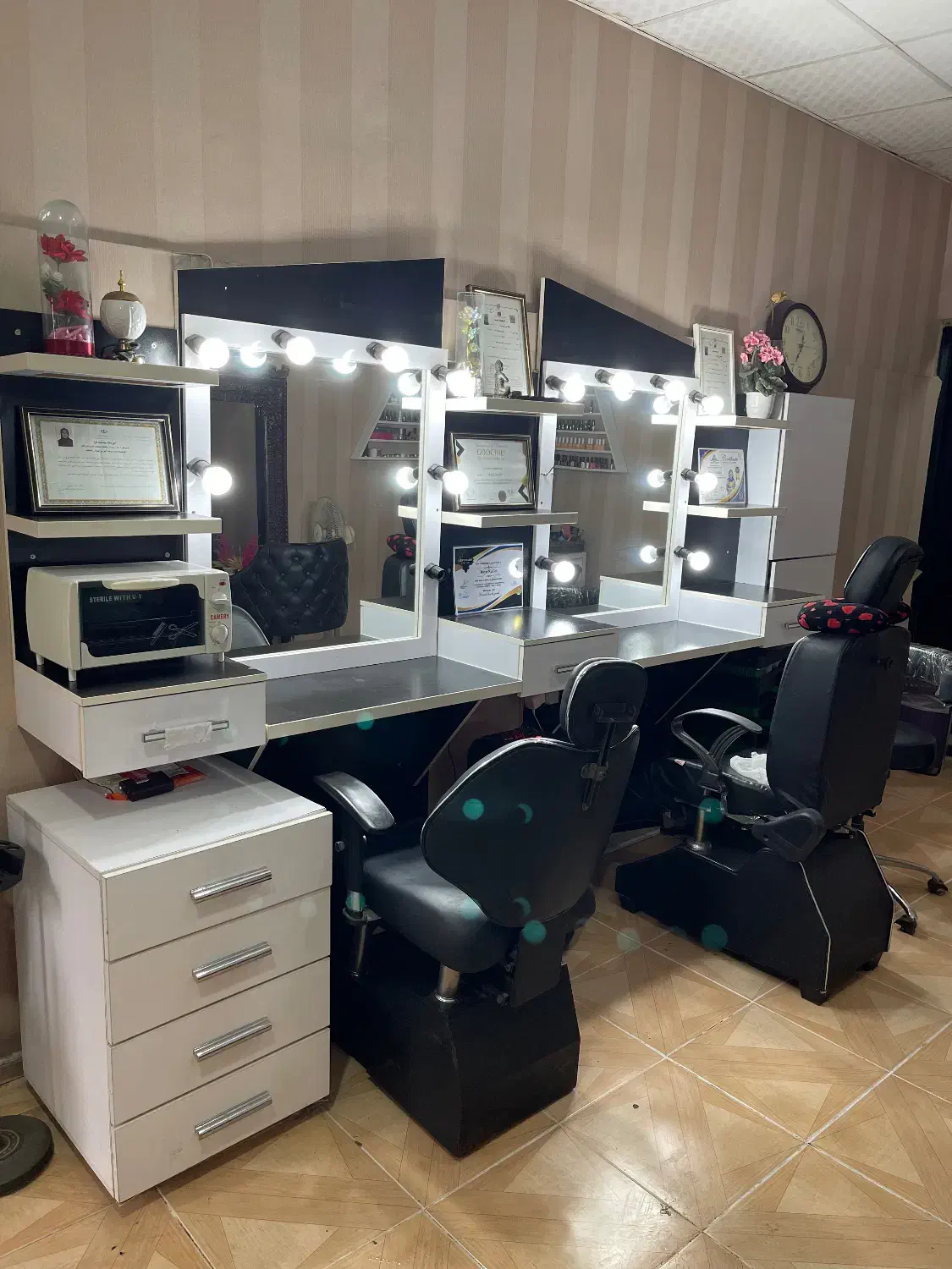 لوازم سالن زیبایی زنانه با پایین ترین قیمت|آرایشگاه و سالنهای زیبایی|رضوانشهر, |دیوار