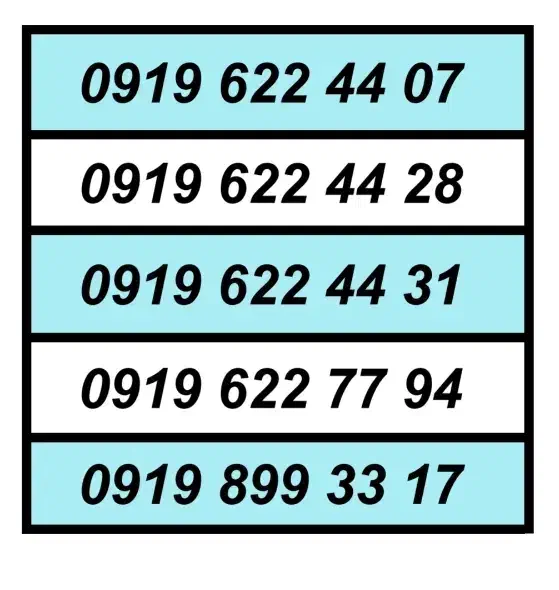 0919.30.60.789|سیم‌کارت|شهریار, شهریار|دیوار