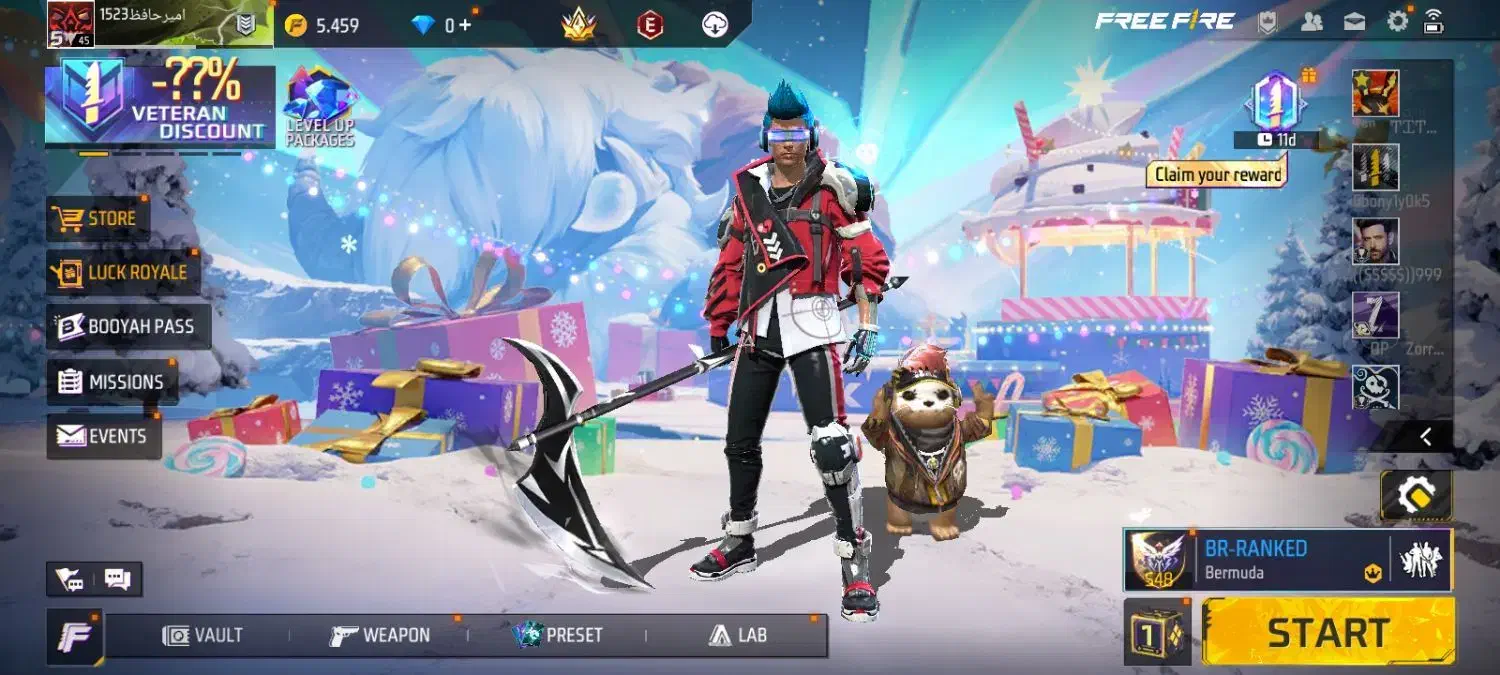 اکانت فری فایر ۲ساله|کنسول، بازی ویدئویی و آنلاین|محمدیه-قزوین, |دیوار