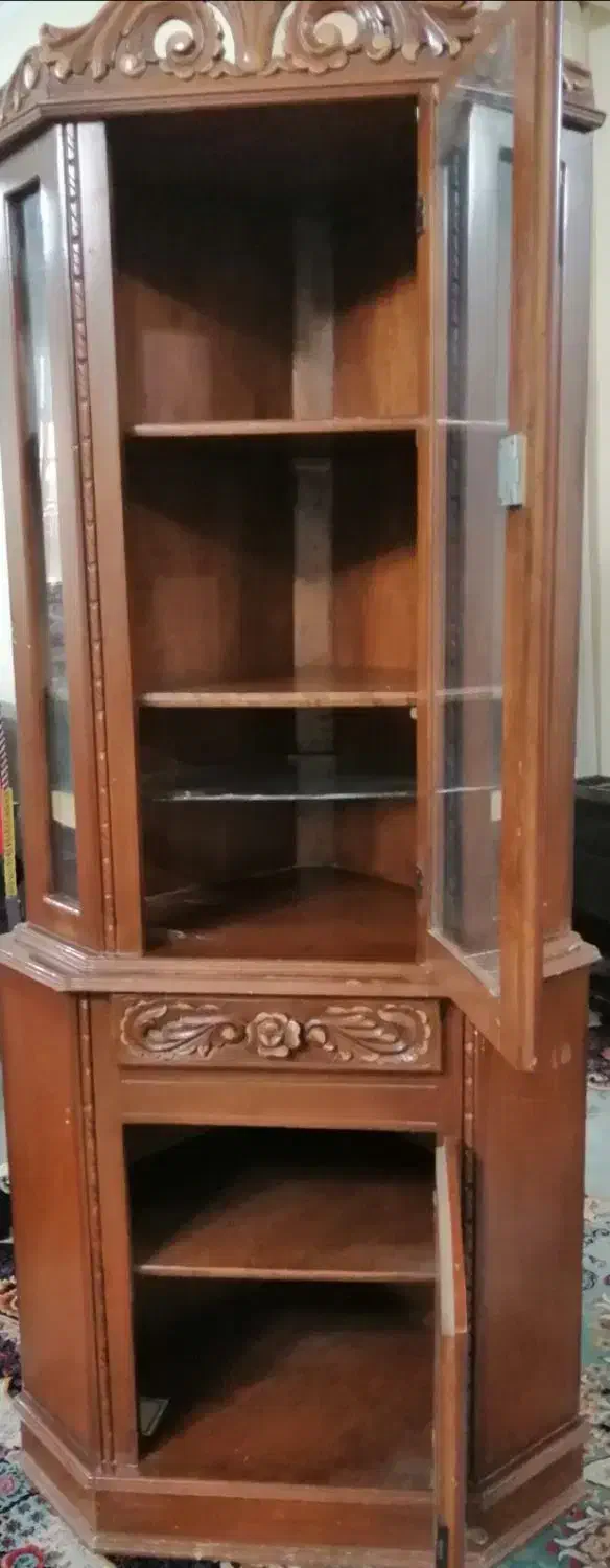 ویترین کنچی|بوفه، ویترین، کنسول|آفتاب, |دیوار