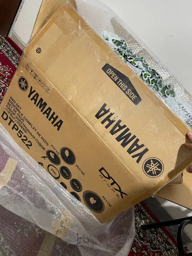 ویدرام یاماها dtx522k تو کارتن|درام و پرکاشن|شیراز, باهنر|دیوار