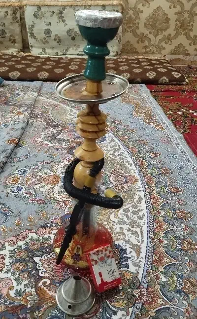 قلیون چوبی درحد نو|کلکسیون و سرگرمی|مهریز, |دیوار