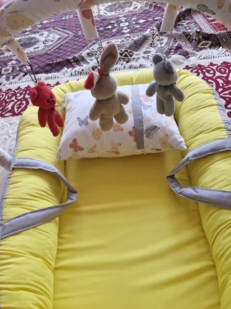 دشک گاردار بچه همراه همه لوازم ،،ویک عدد توستر|اسباب و اثاث بچه|کوه چنار, |دیوار