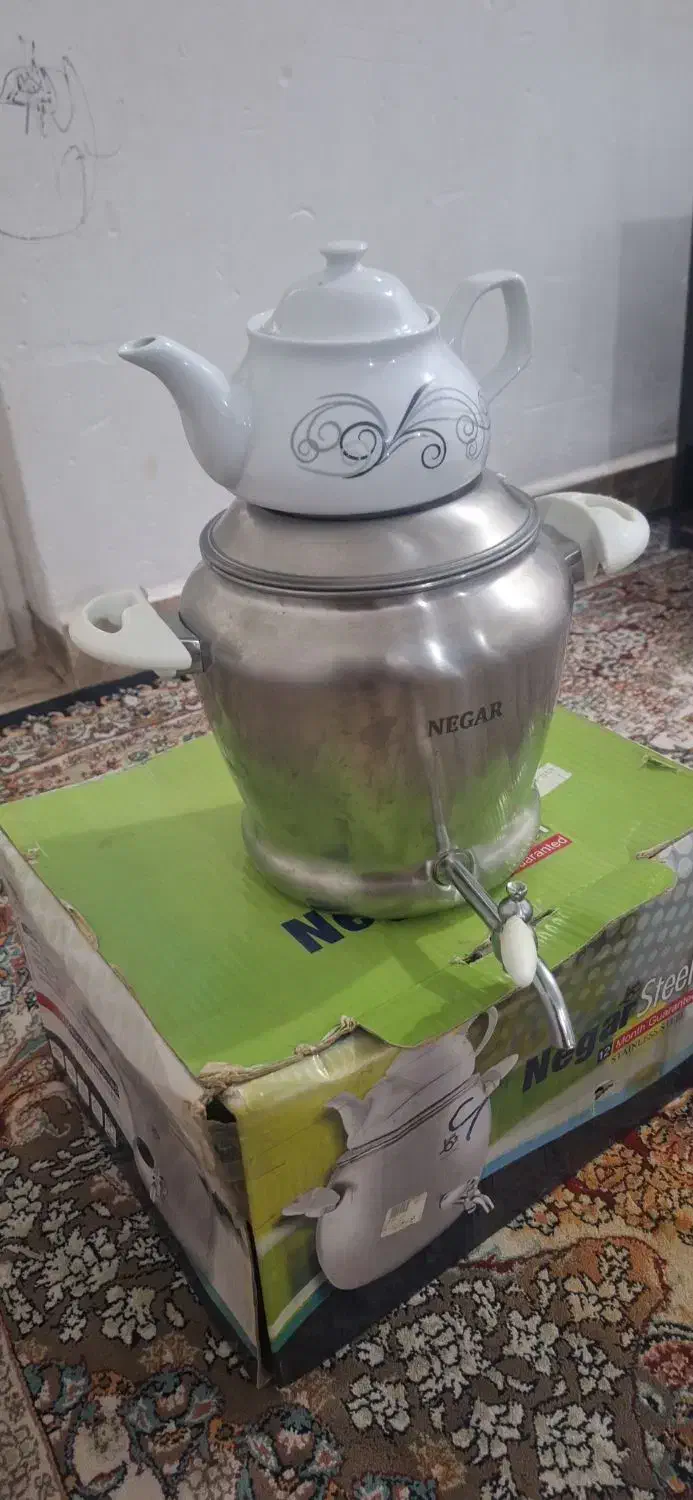 کتری قوری.سماور|قوری، کتری، قهوه‌ساز دستی|دزفول, |دیوار