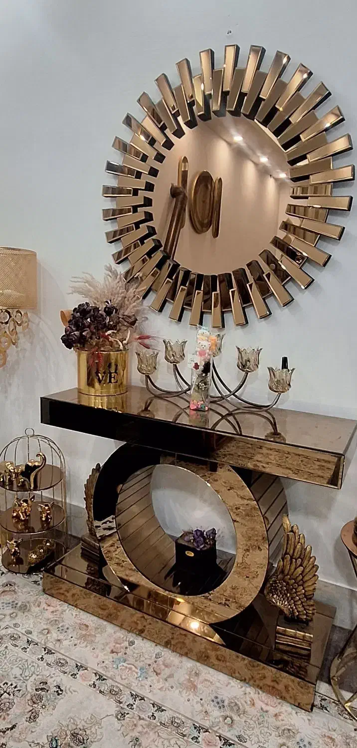 آیینه کنسول|بوفه، ویترین، کنسول|کرمانشاه, |دیوار