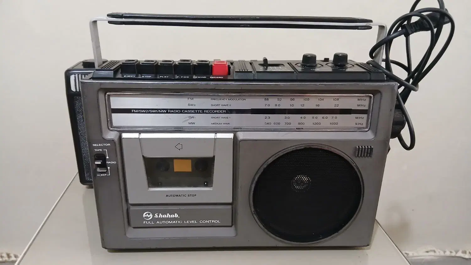 رادیو ظبط قدیمی شهاب و پارس|سیستم صوتی خانگی|تهران, کیانشهر|دیوار