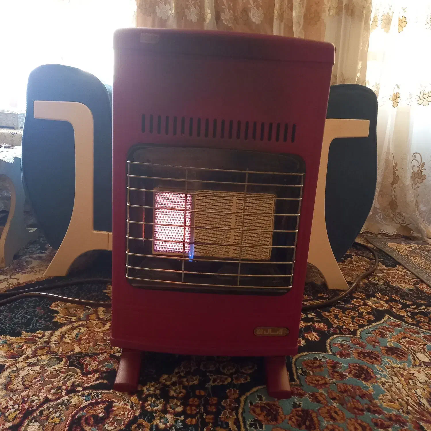 بخاری گازی آبسال با شلنگ گاز|بخاری، هیتر، شومینه|اهواز, پردیس|دیوار