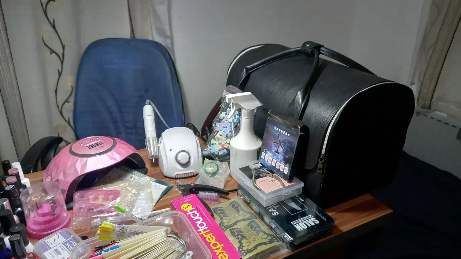 فروش وسایل ناخن کاملا نو|آرایشگاه و سالن‌های زیبایی|هشتگرد, مدرس|دیوار