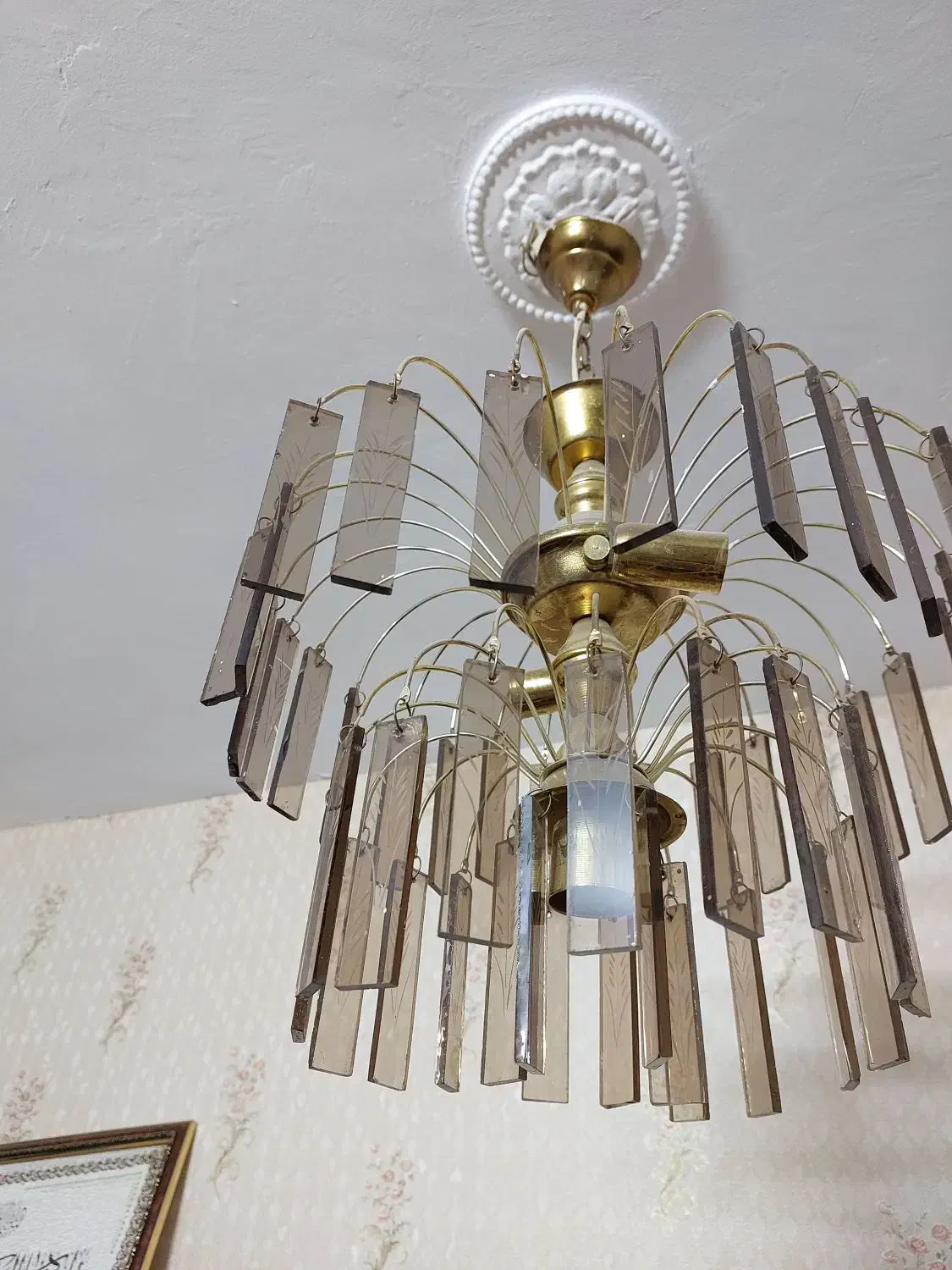 لوستر|لوستر و چراغ آویز|بروجرد, |دیوار