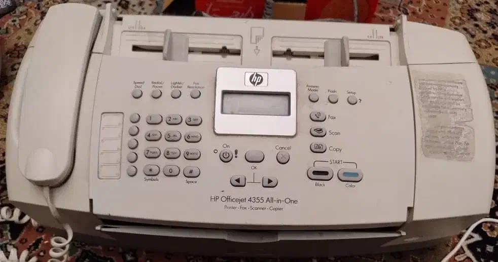 دستگاه 4کاره HPمدل officejet 4335|پرینتر، اسکنر، کپی، فکس|اصفهان, رزمندگان|دیوار