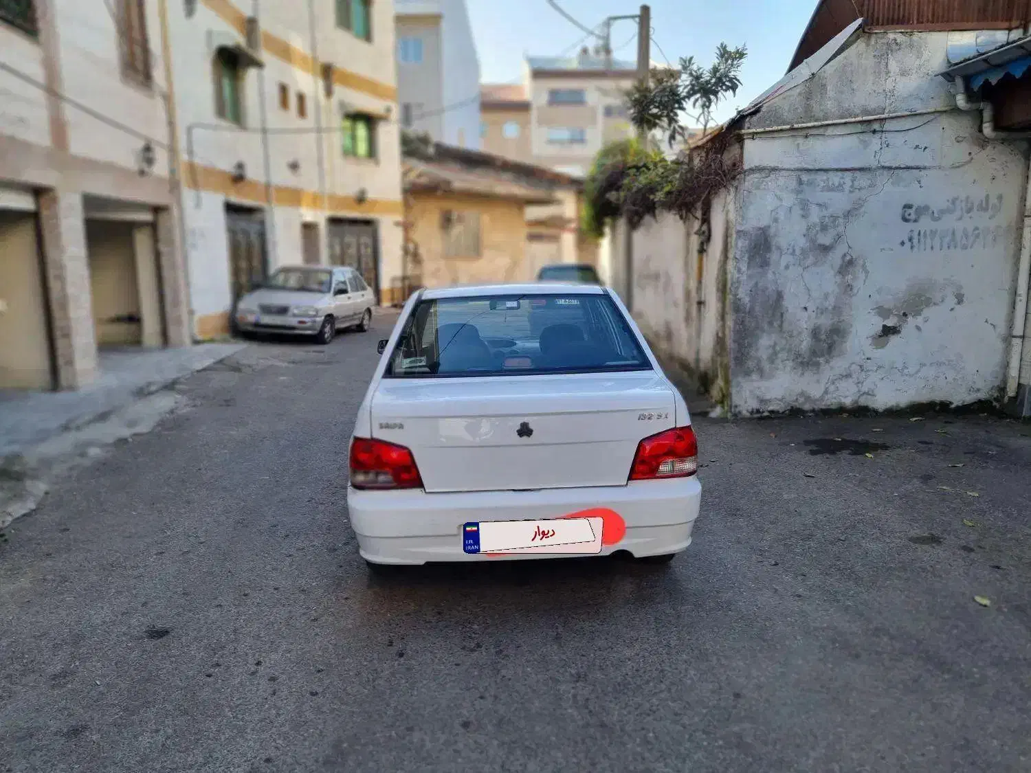 پراید ۱۳۲ SX مدل ۹۰ سفید، فنی سالم و بدون خرج|خودرو سواری و وانت|رشت, ساغری سازان|دیوار