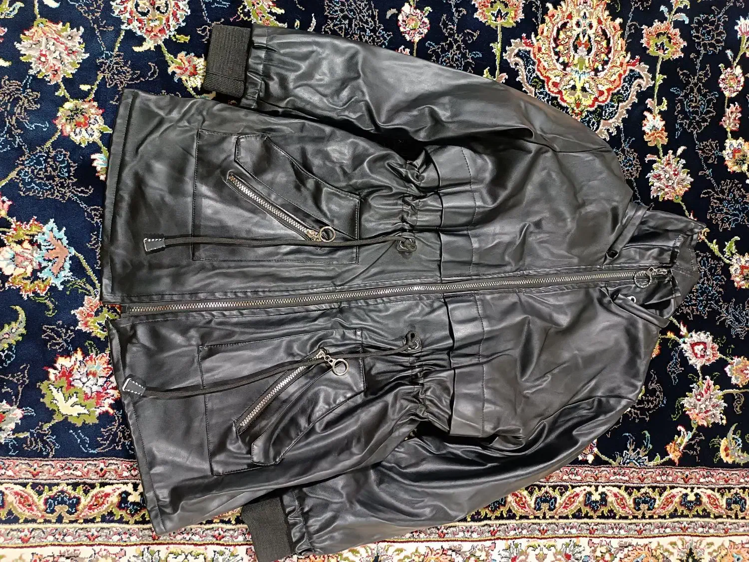 پالتو چرم در حد نو|لباس|جوانرود, |دیوار