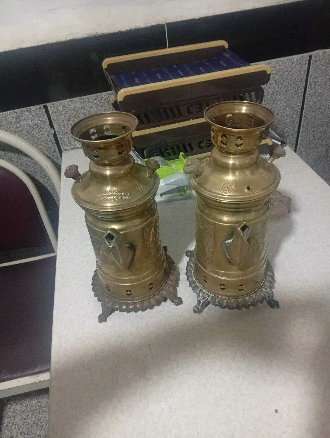 سماورهای ذغالی یک لیتری|سماور، چای‌ساز، قهوه‌ساز|نقده, |دیوار