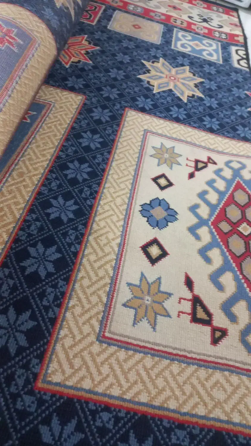 گلیم‌۷‌متری|گلیم، جاجیم، گبه|گرگان, |دیوار