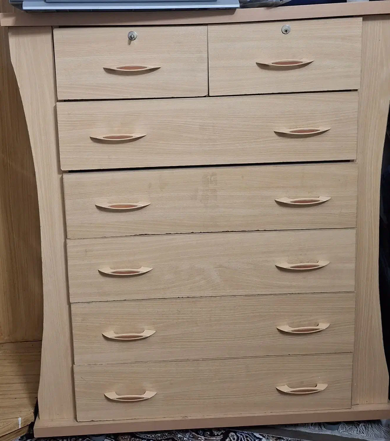 دراور۶کشو|جاکفشی، کمد، دراور|قوچان, |دیوار