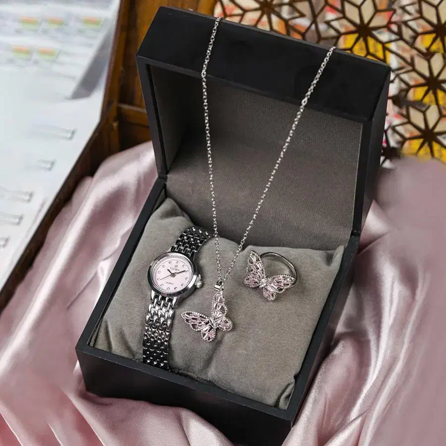 ست ساعت گردنبند انگشتر|ساعت|سنندج, |دیوار