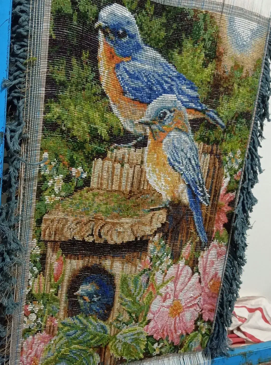 تابلو فرش پرنده|تابلو فرش|تهران, شهرک شریفی|دیوار