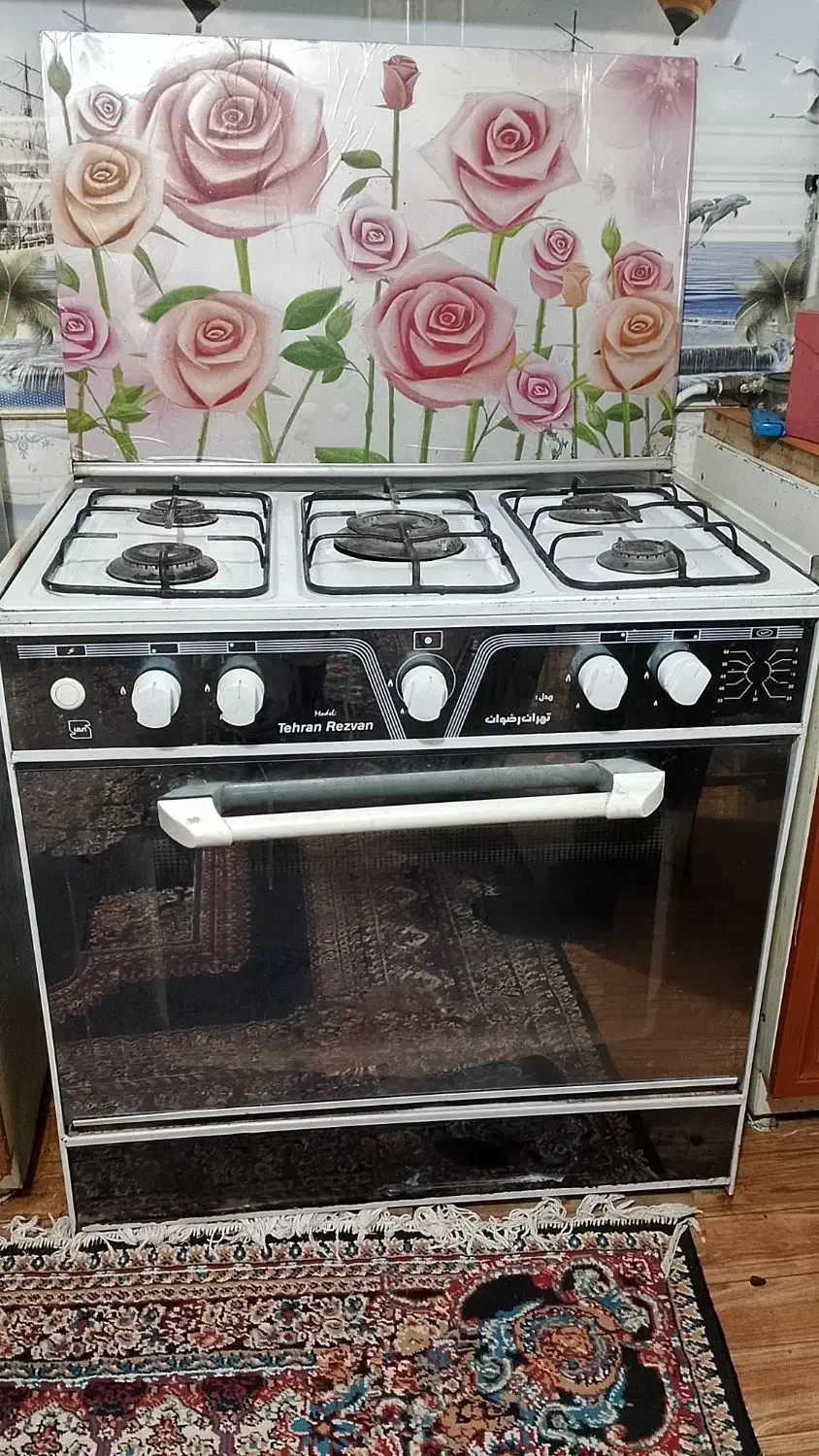 اجاق گاز پنج شعله|اجاق گاز و لوازم برقی پخت‌وپز|تربت جام, میان جام|دیوار