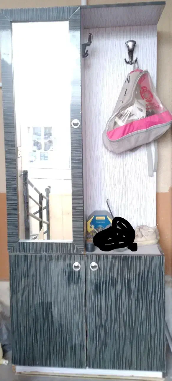 جاکفشی  mdf|جاکفشی، کمد، دراور|بیرجند, |دیوار