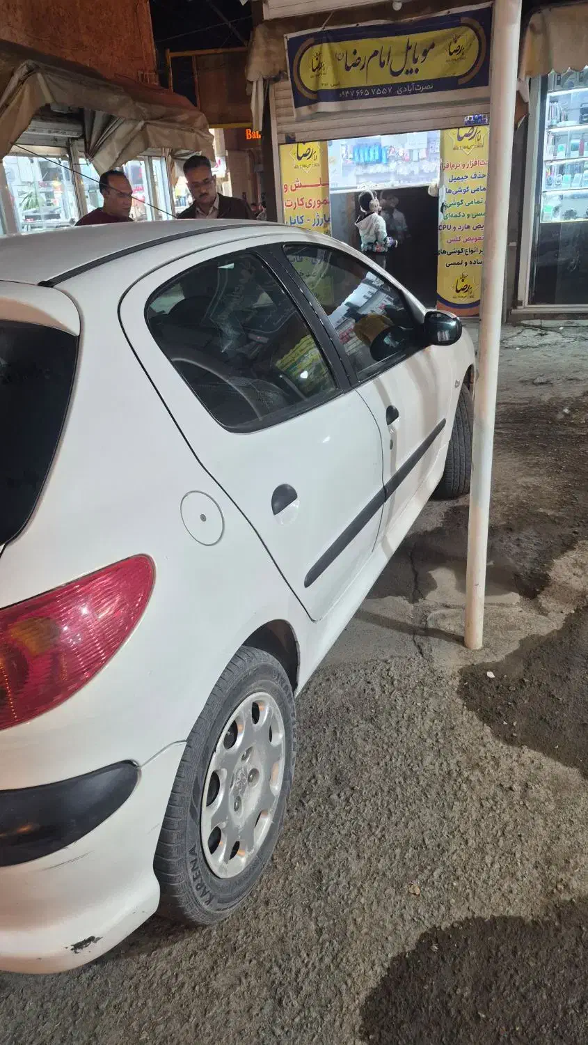 پژو۲۰۶مدل ۸۷درحدبدون رنگ|خودرو سواری و وانت|سیرجان, |دیوار